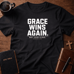 Grace Wins T Shirt Gift For Christian