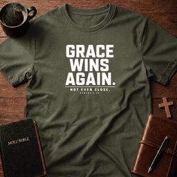 Grace Wins T Shirt Gift For Christian