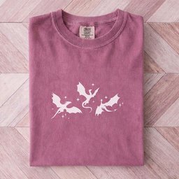 Minimalist Dragon Trio Tee Gift For Cat Lover
