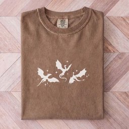 Minimalist Dragon Trio Tee Gift For Cat Lover