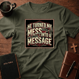 My Mess 2 T Shirt Gift For Christian