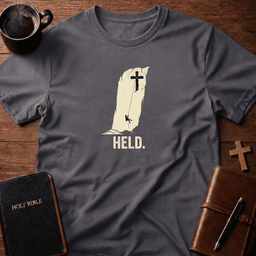 Held Rope T Shirt Gift For Christian