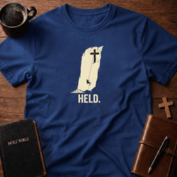 Held Rope T Shirt Gift For Christian