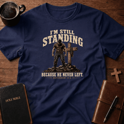 Man Cross T Shirt Gift For Christian