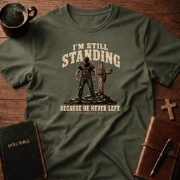 Man Cross T Shirt Gift For Christian