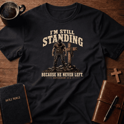 Man Cross T Shirt Gift For Christian