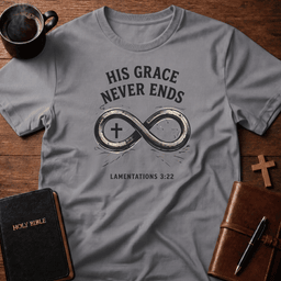 Never Ends T Shirt Gift For Christian
