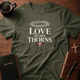 Love Wore T Shirt Gift For Christian