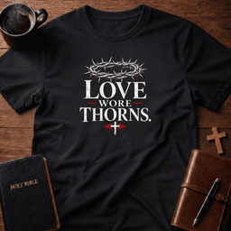 Love Wore T Shirt Gift For Christian