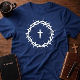 Crown Cross T Shirt Gift For Christian
