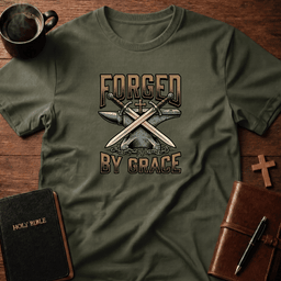 Forged Grace T Shirt Gift For Christian
