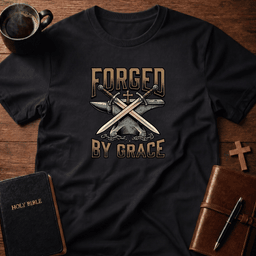 Forged Grace T Shirt Gift For Christian
