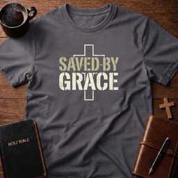 Cross Outline T Shirt Gift For Christian