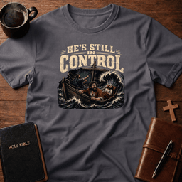 In Control T Shirt Gift For Christian