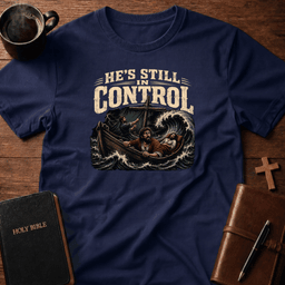 In Control T Shirt Gift For Christian