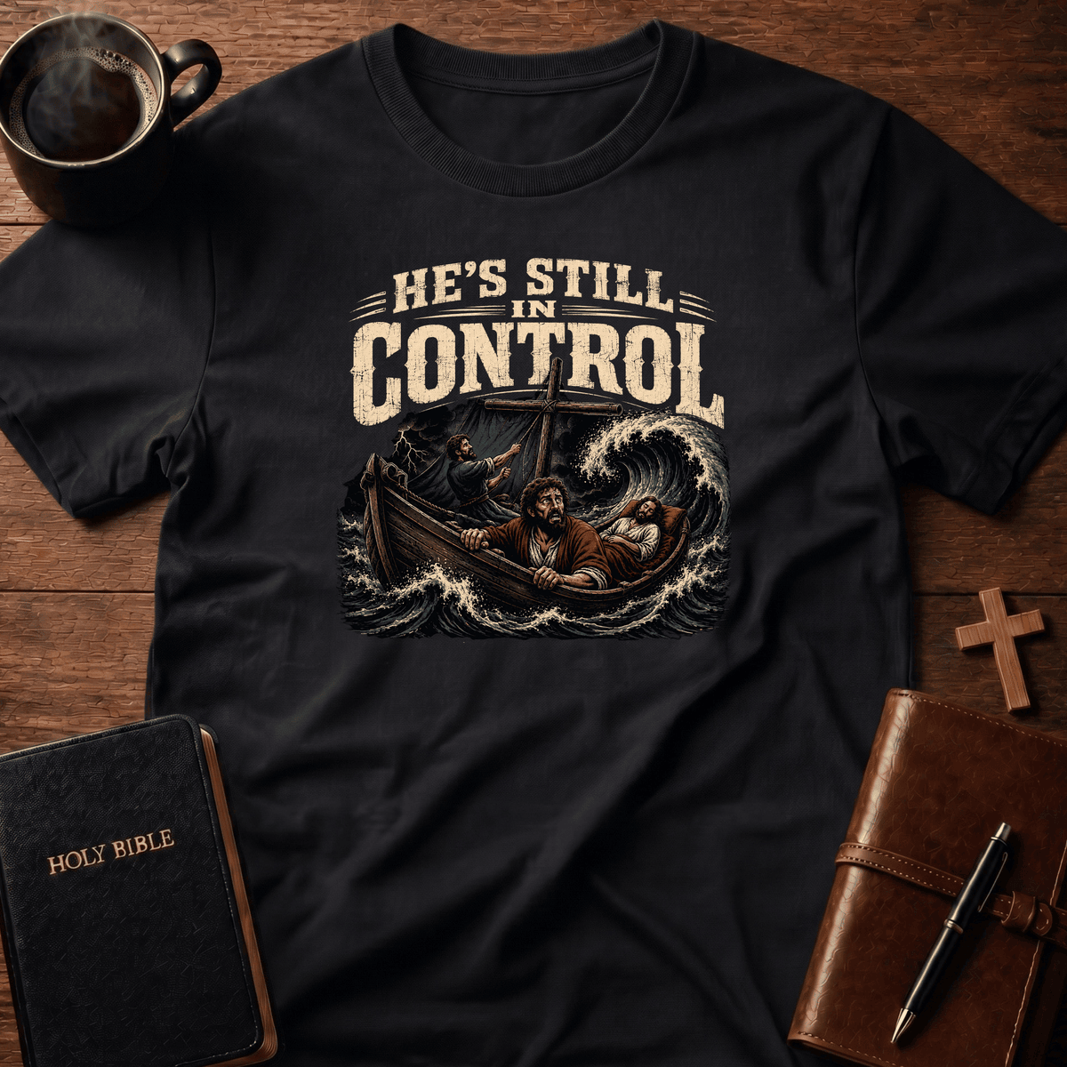 In Control T Shirt Gift For Christian