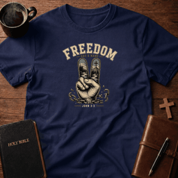 Freedom Hand T Shirt Gift For Christian