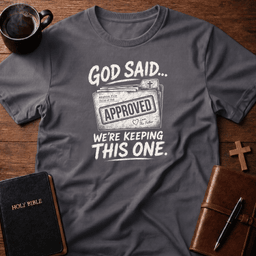 Approved T Shirt Gift For Christian