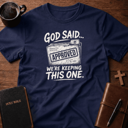 Approved T Shirt Gift For Christian