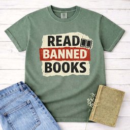 Punk Read Banned Books Tee Gift For Cat Lover