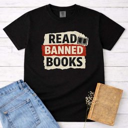 Punk Read Banned Books Tee Gift For Cat Lover