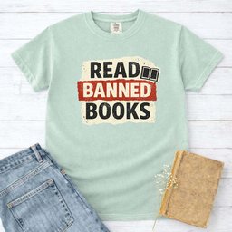 Punk Read Banned Books Tee Gift For Cat Lover