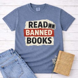 Punk Read Banned Books Tee Gift For Cat Lover