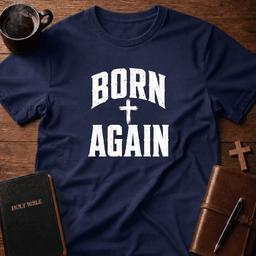 Born Again T Shirt Gift For Christian