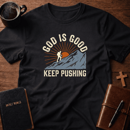 Keep Pushing T Shirt Gift For Christian