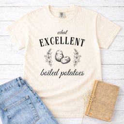 Excellent Boiled Potatoes Tee Pride And Prejudice Gift For Cat Lover
