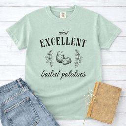 Excellent Boiled Potatoes Tee Pride And Prejudice Gift For Cat Lover