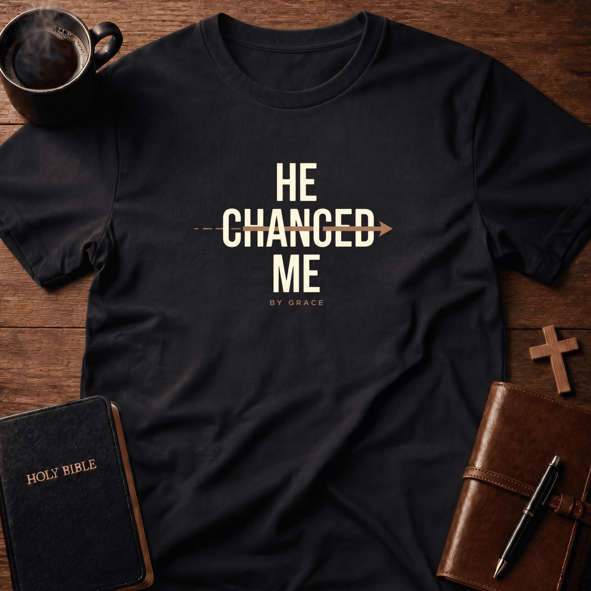 He Changed T Shirt Gift For Christian
