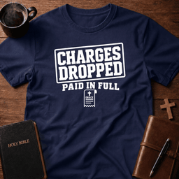 Charges T Shirt Gift For Christian