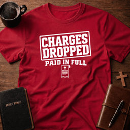 Charges T Shirt Gift For Christian