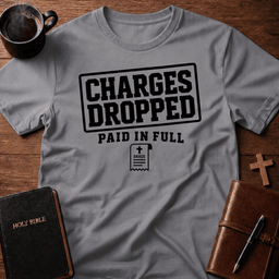 Charges T Shirt Gift For Christian