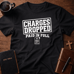 Charges T Shirt Gift For Christian