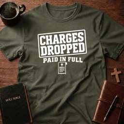 Charges T Shirt Gift For Christian