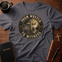 From Wretch T Shirt Gift For Christian