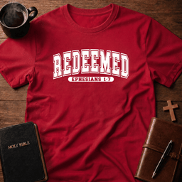 Ephesians 1 7 T Shirt Gift For Christian