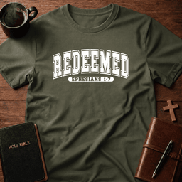 Ephesians 1 7 T Shirt Gift For Christian