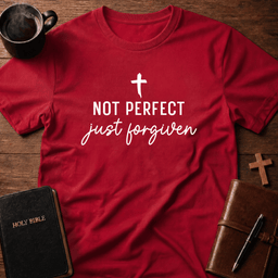 Not Perfect T Shirt Gift For Christian