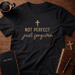Not Perfect T Shirt Gift For Christian