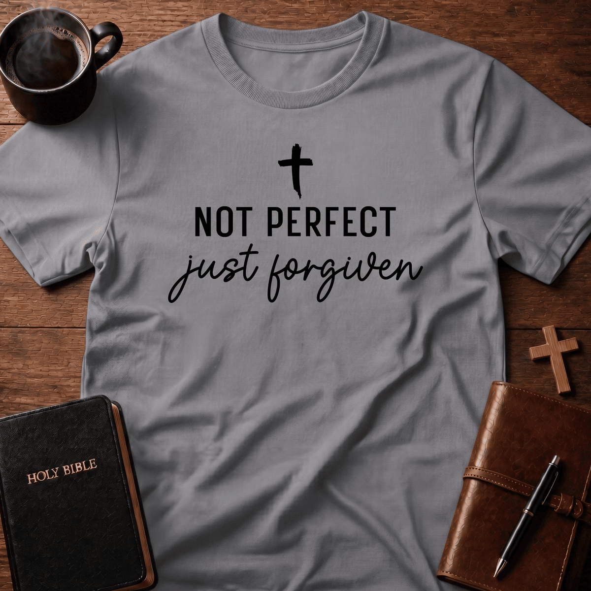 Not Perfect T Shirt Gift For Christian