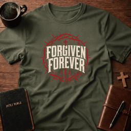 Forgiven T Shirt Gift For Christian