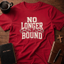 No Longer T Shirt Gift For Christian
