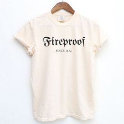 Witchy Fireproof Since 1692 Shirt T Shirt Gift For Cat Lover