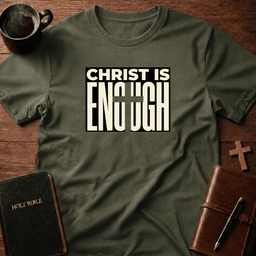 Is Enough T Shirt Gift For Christian