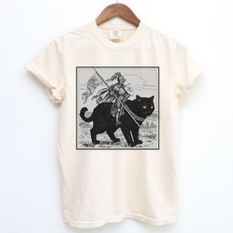 Medieval Knight Cat Rider Shirt T Shirt Gift For Cat Lover