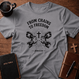 Chains To T Shirt Gift For Christian