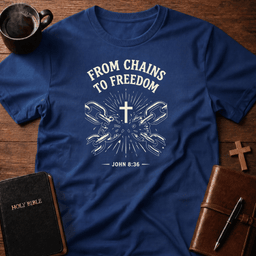 Chains To T Shirt Gift For Christian